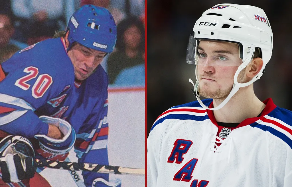Både pappa och son Erixon spelade i New York Rangers.FOTO: Arkivbild & Bildbyrån