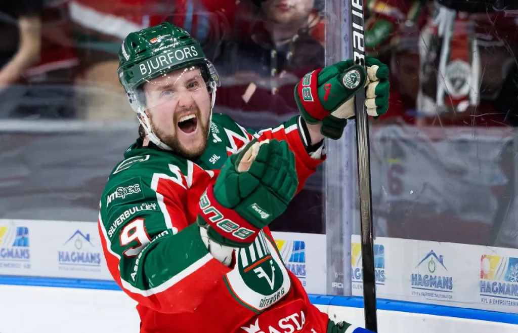 Linus Weissbach i Frölunda, en spelare med en utomordentligt hög skicklighetsnivå