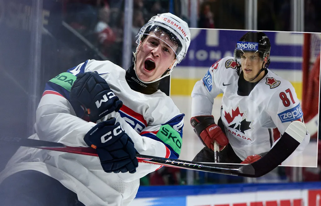 Tinus Luc Koblar jagar Sidney Crosbys VM-rekord