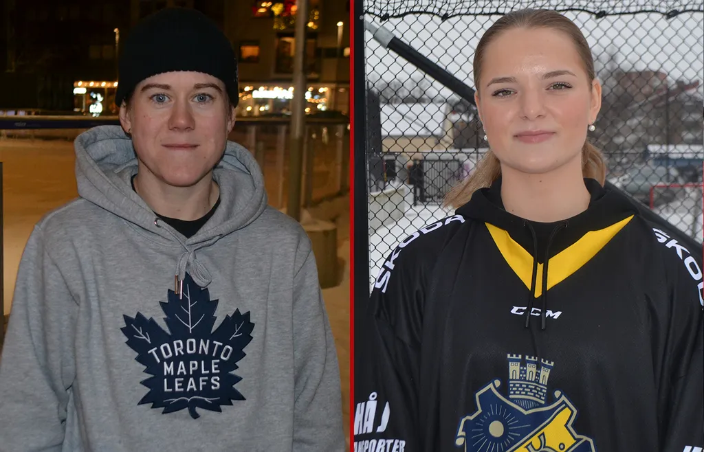 Landslagsspelaren Lisa Johansson är en förebild för AIK-talangen Magdalena Malm