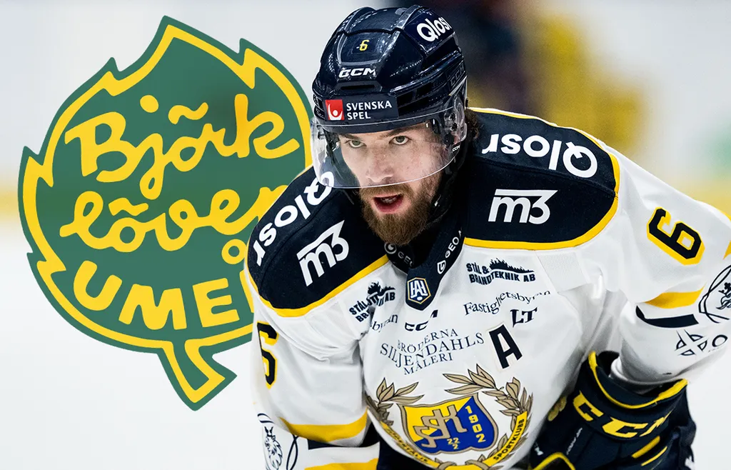 Olli Vainio kan bli en viktig pusselbit för att lösa Björklövens defensiva problem.FOTO: Emma Wallskog/Bildbyrån