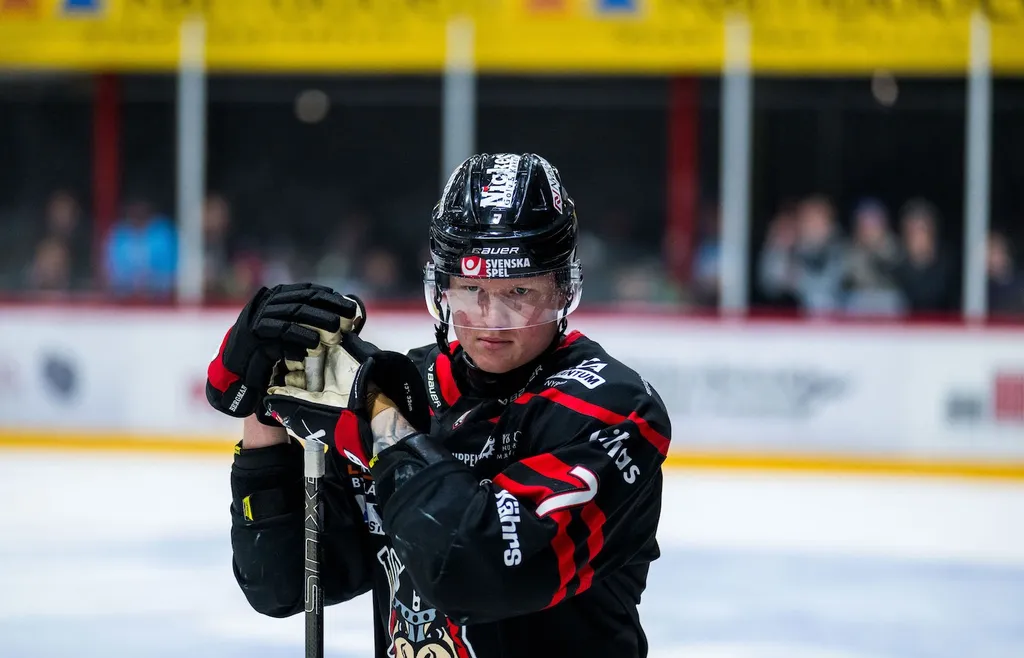 Julius Bergman ser ut att lämna Nybro Vikings