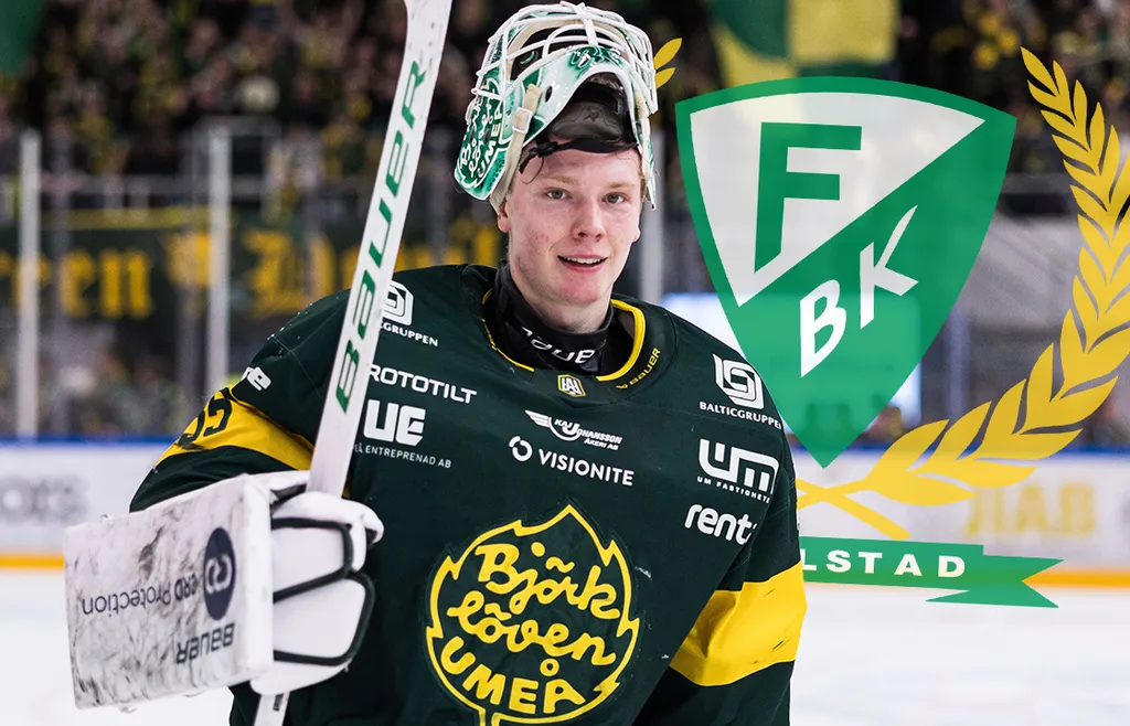 Melker Thelin lär göra ett gott jobb för Färjestad.FOTO: Johan Löf/Bildbyrån
