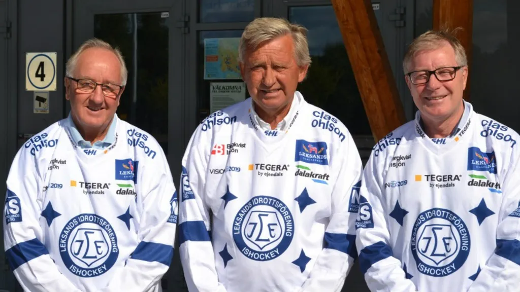 Dan Söderström, Mats Åhlberg och Dan Labraaten.