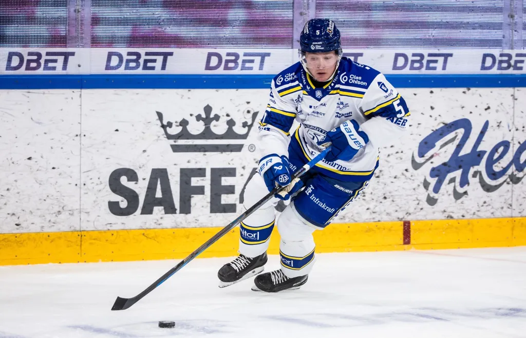 Victor Sjöholm toppar Hockeyallsvenskans plus/minus.
Foto: Daniel Eriksson / BILDBYRÃN / COP 173 / DE0376