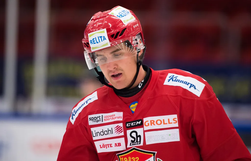Adam Thilander under en jobbig del av karriären i allsvenska Almtuna.
Foto: Dennis Ylikangas / Bildbyrån