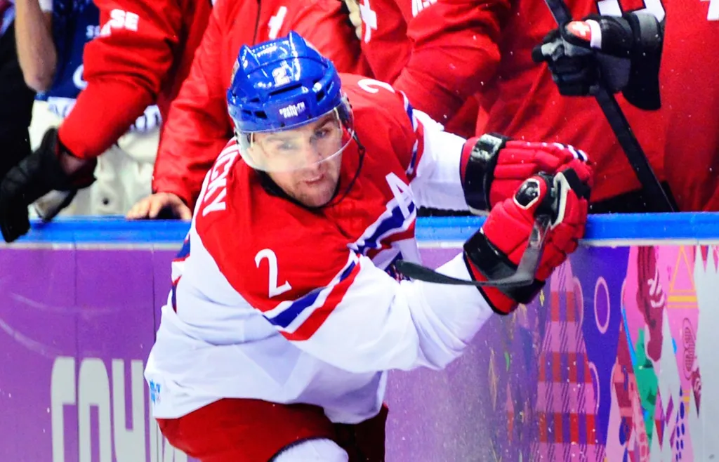 Marek Zidlicky under OS i Sotji 2014