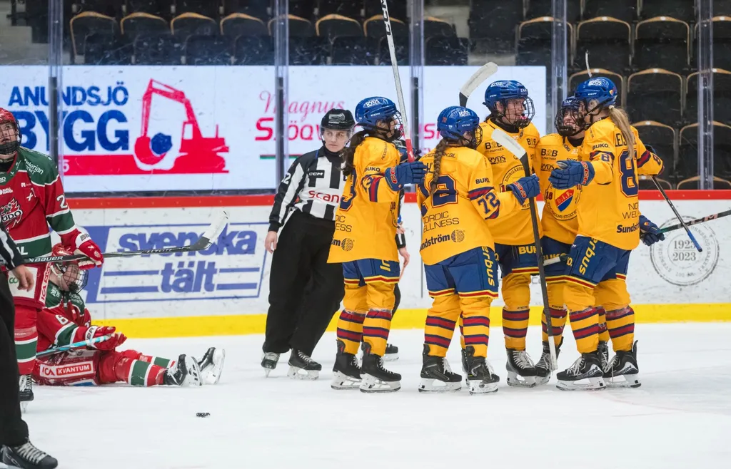 Djurgården tog stark seger i Ö-vik.
Foto: Jonas Forsberg / BILDBYRÃ
N / COP 71 / JR0128