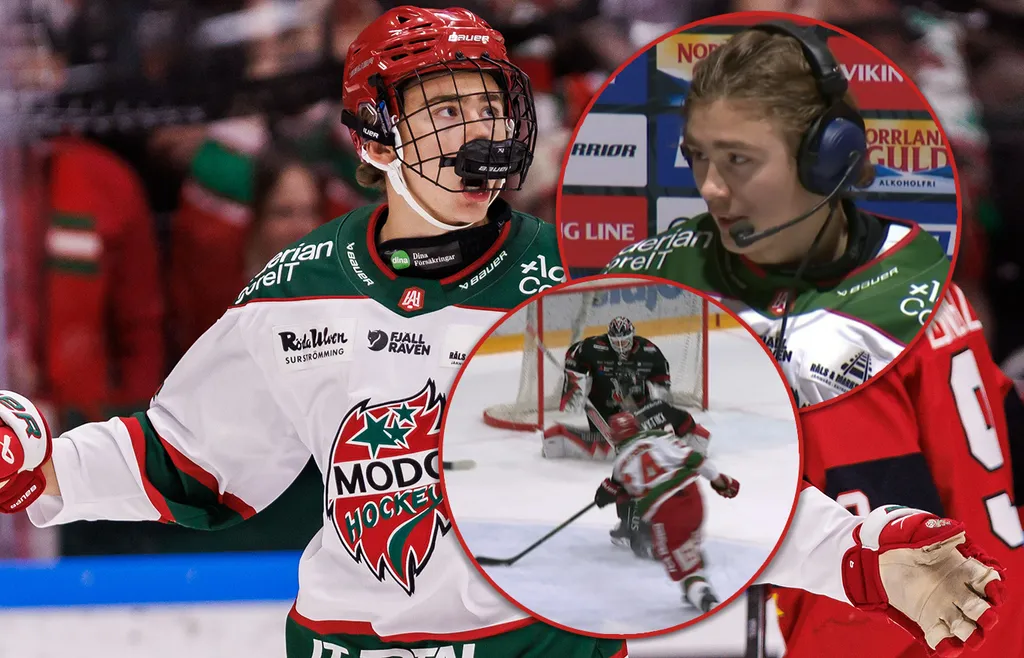 Milan Sundström spräcker målnollan i MoDo.