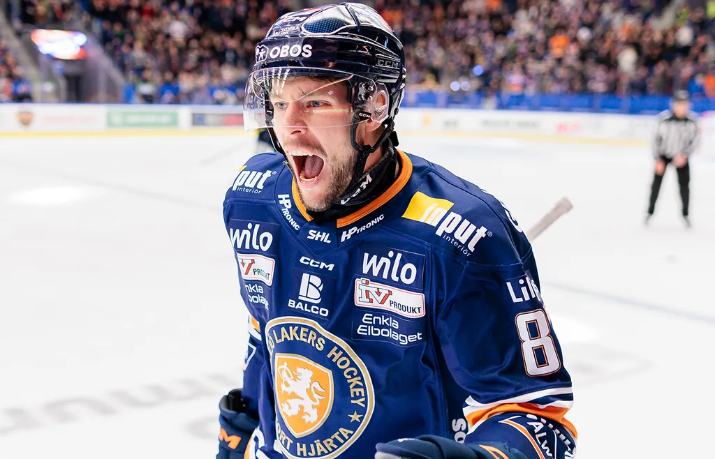 Robert Rosén sköt segermålet i lördagens match mot HV71
