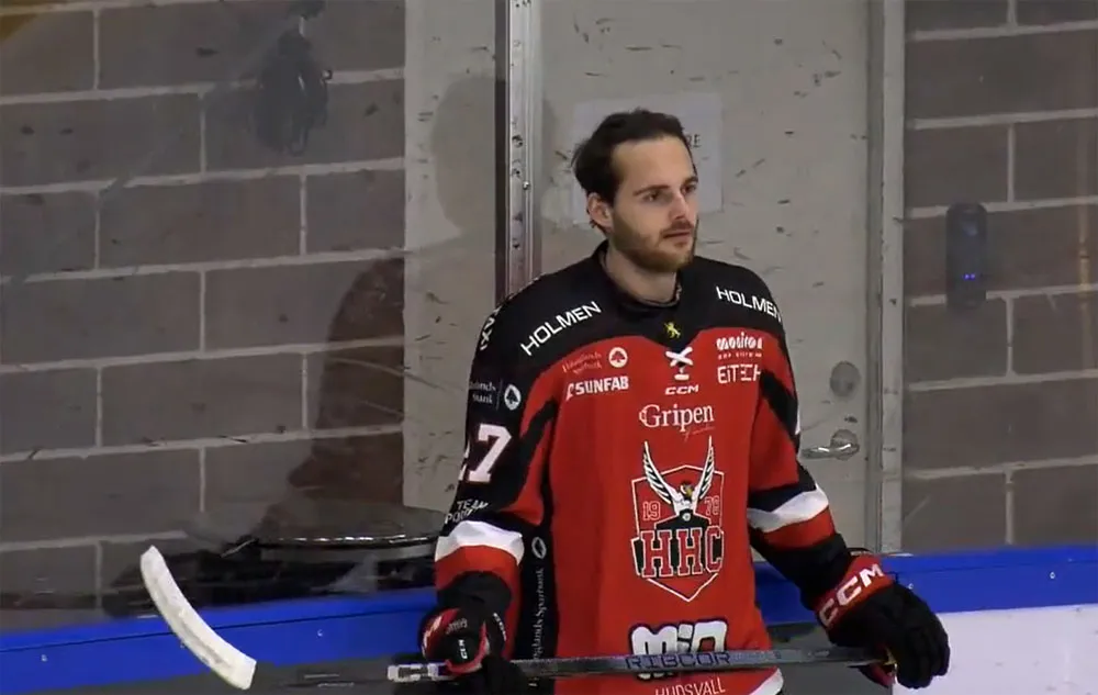 Alexander Bjurström under sin tid i Hudiksvall