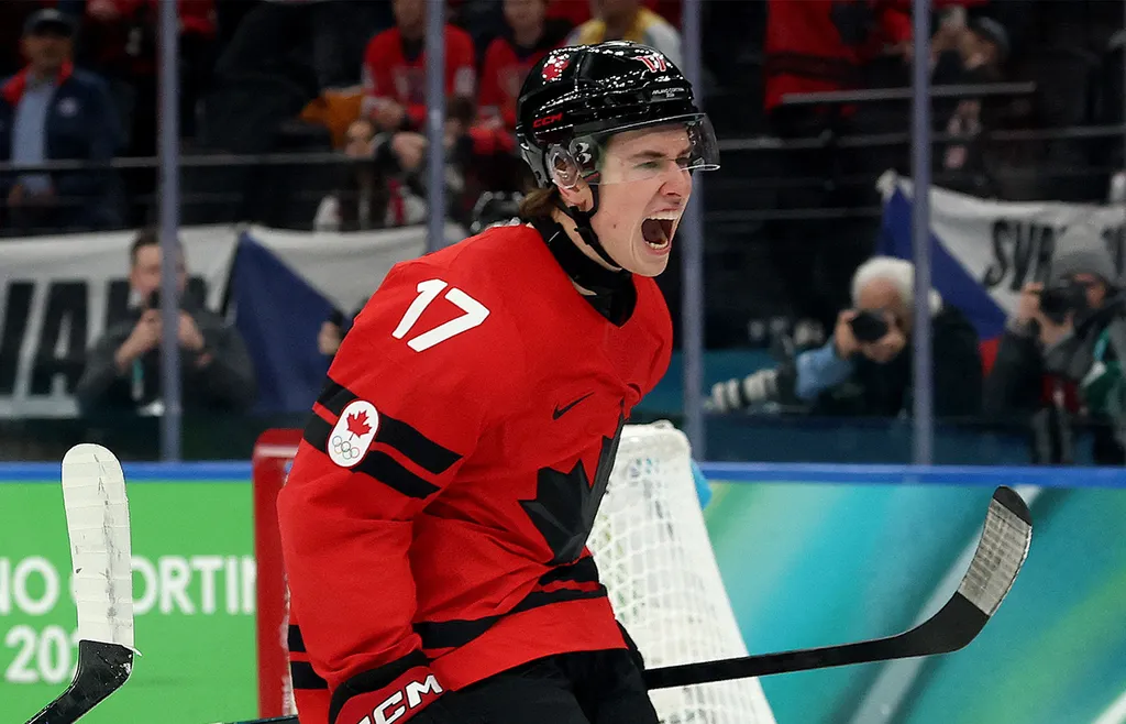Macklin Celebrini är VM:s största stjärna
