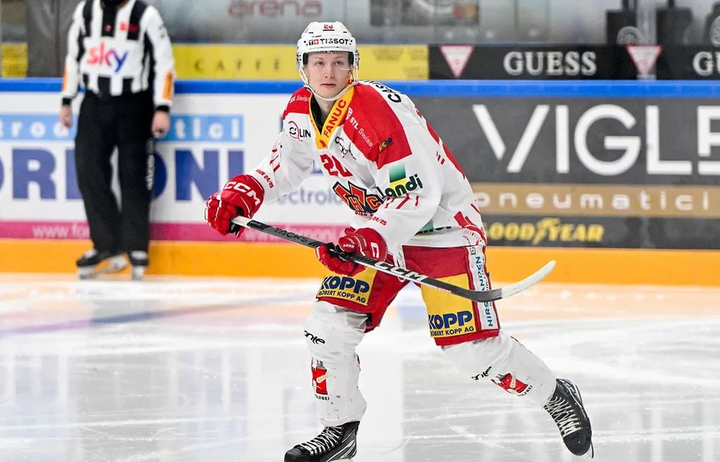 Aleksi Heponiemi i Biels tröja