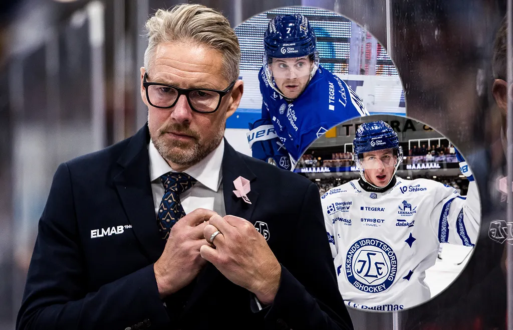 Johan Hedberg berättar om beslutet att sära på Tyler Angle och Josh Passolt.