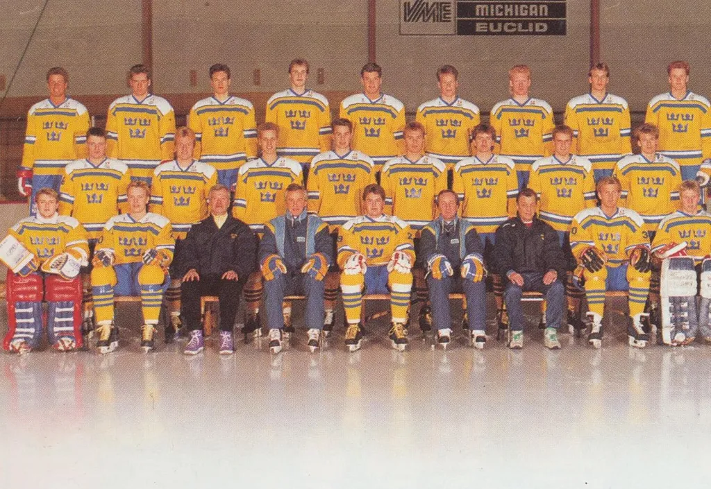 Sveriges lag till JVM 1990.