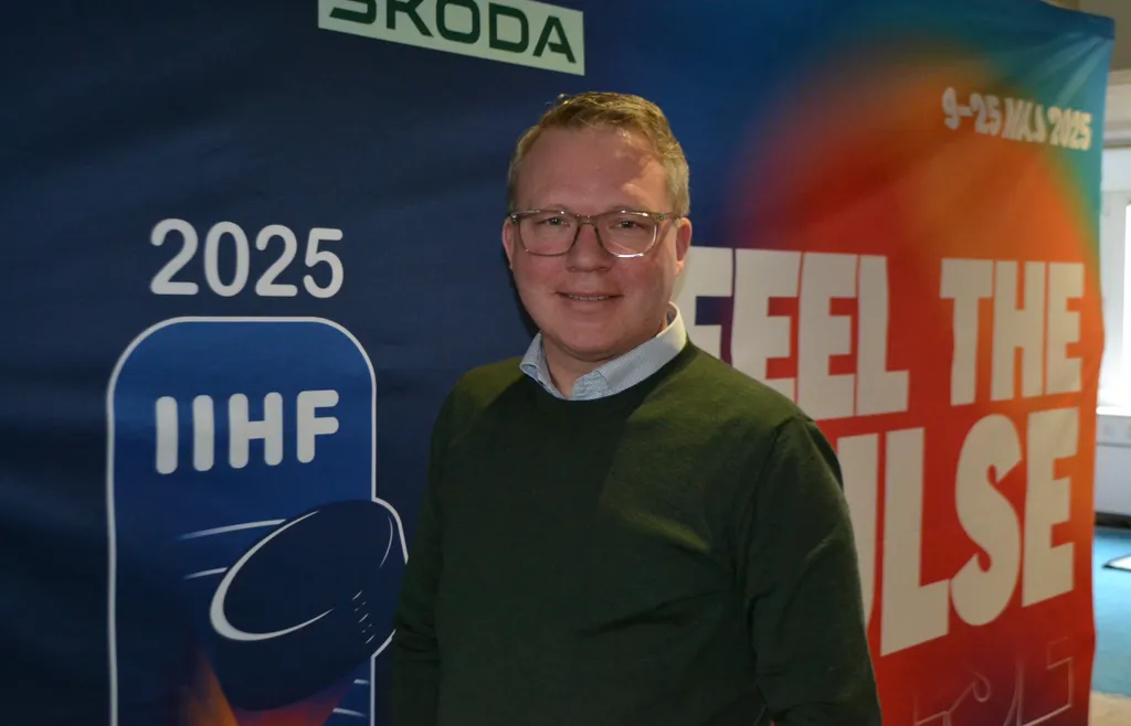 Svenska ishockeyförbundets ordförande Anders Larsson