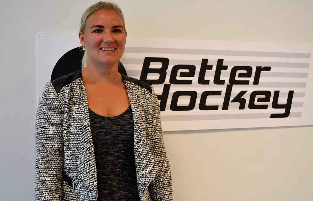 Sophie Johansson är VD för Better Hockey som inriktar sig på hockeyprodukter för off-ice träning