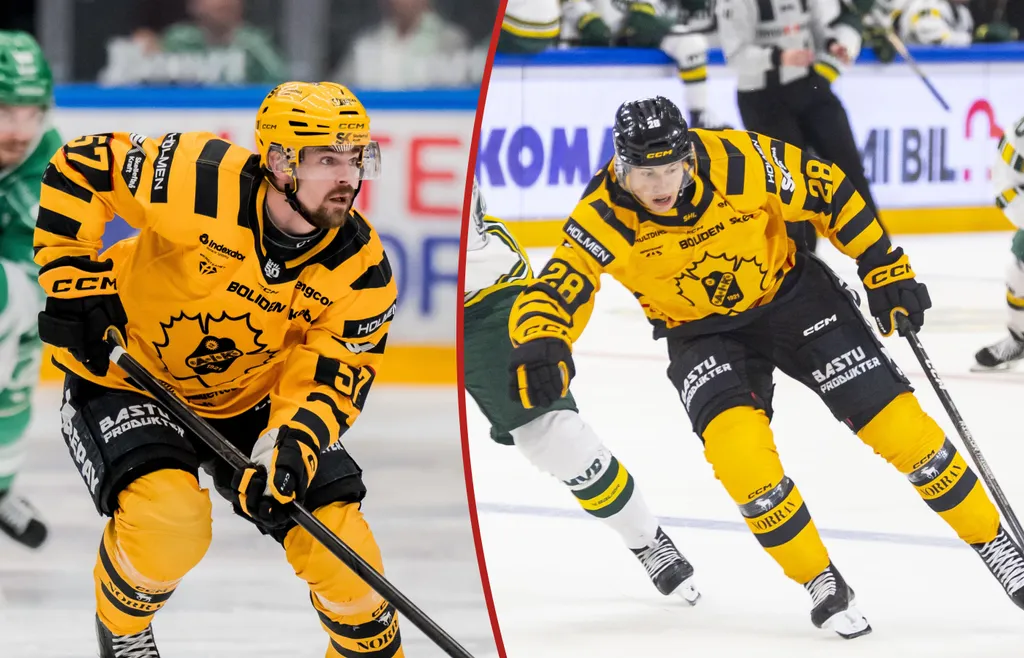 Djuse och Kaderli saknades på träningen för Skellefteå.
Foto: Bildbyrån