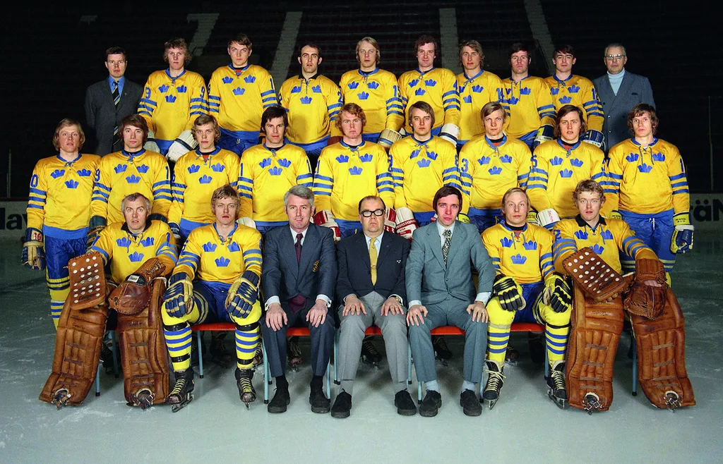 Tre Kronor i VM 1972.