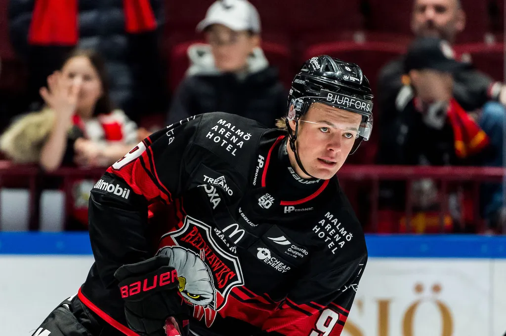 Kalle Hemström skriver A-lagskontrakt med Malmö Redhawks