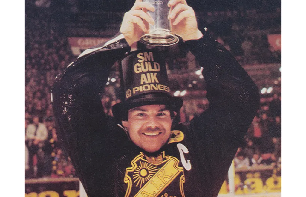 Bosse Ericson, lagkapten för AIK:s guldlag både 1982 och 1984. FOTO: Arkivbild