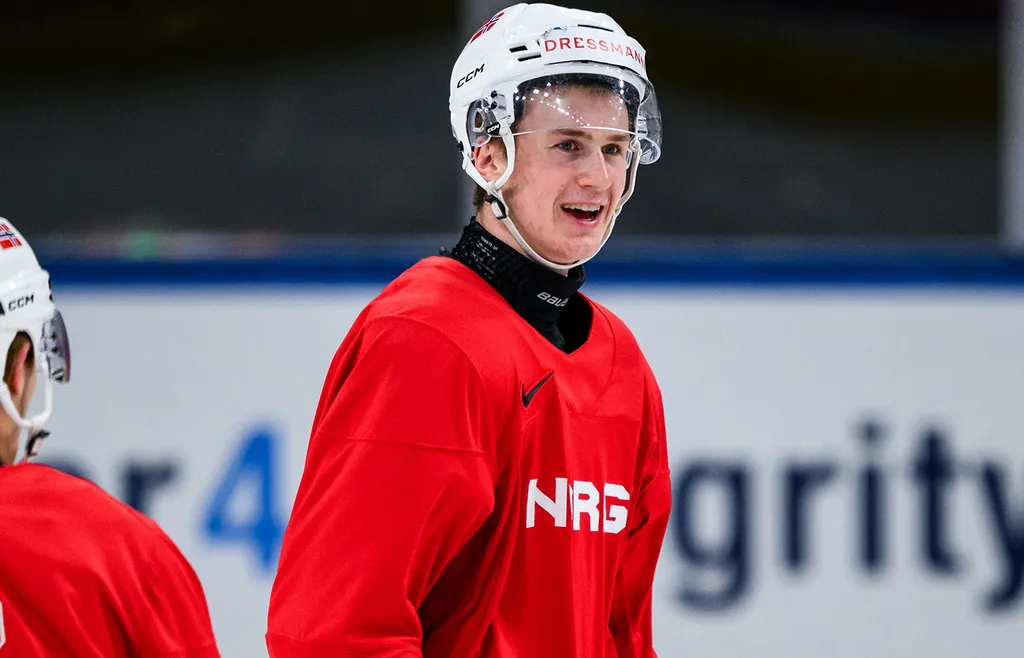 Tinus Luc Koblar gjorde succé med Norge under VM i Schweiz.