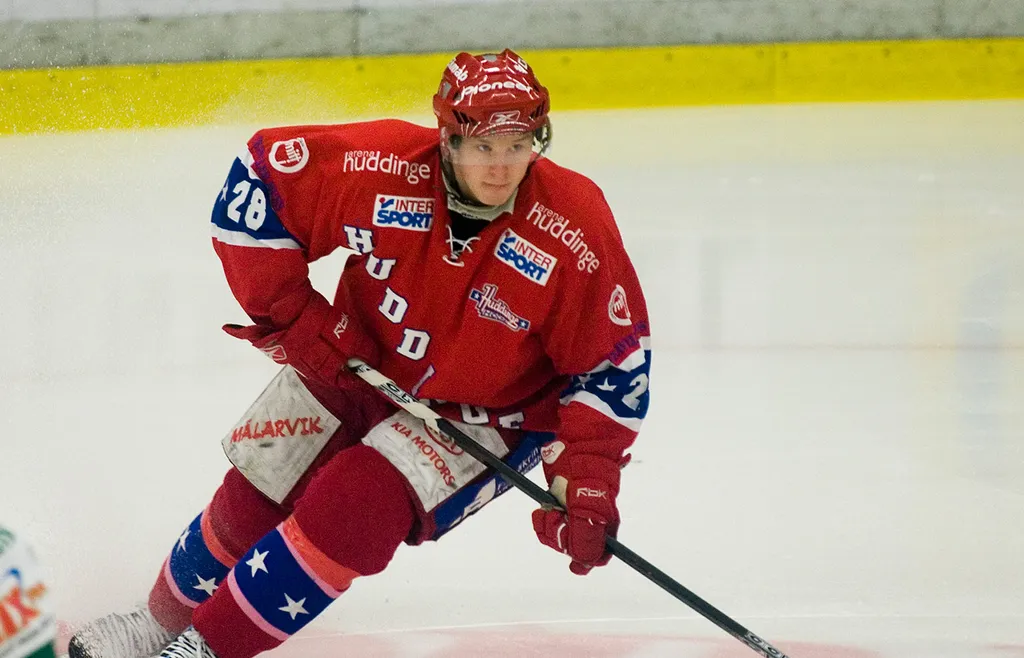 Linus Klasen är hemma igen.
Foto: Bildbyrån.