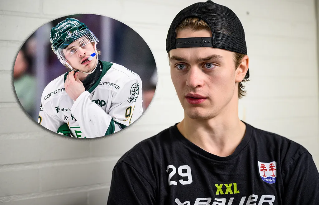 Lucas Forsell har bytt Färjestad mot Timrå.
Foto: Bildbyrån.