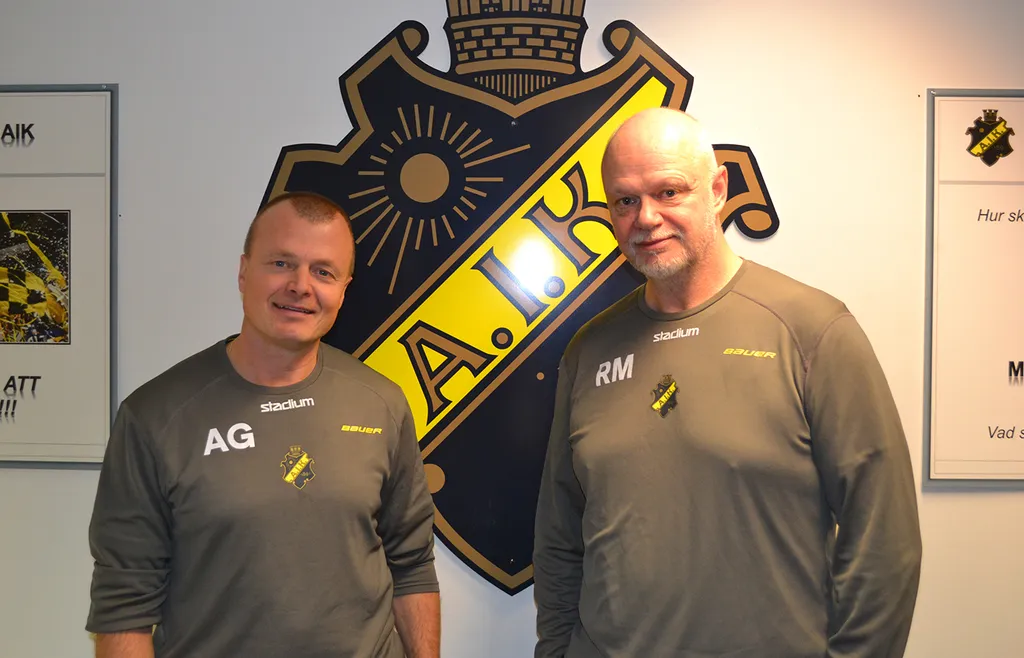Anders Gozzi och Roger Melin jobbade tillsammans i AIK under många år