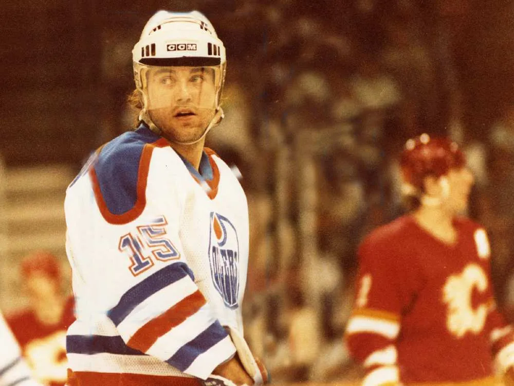 Kent Nilsson i Edmonton.