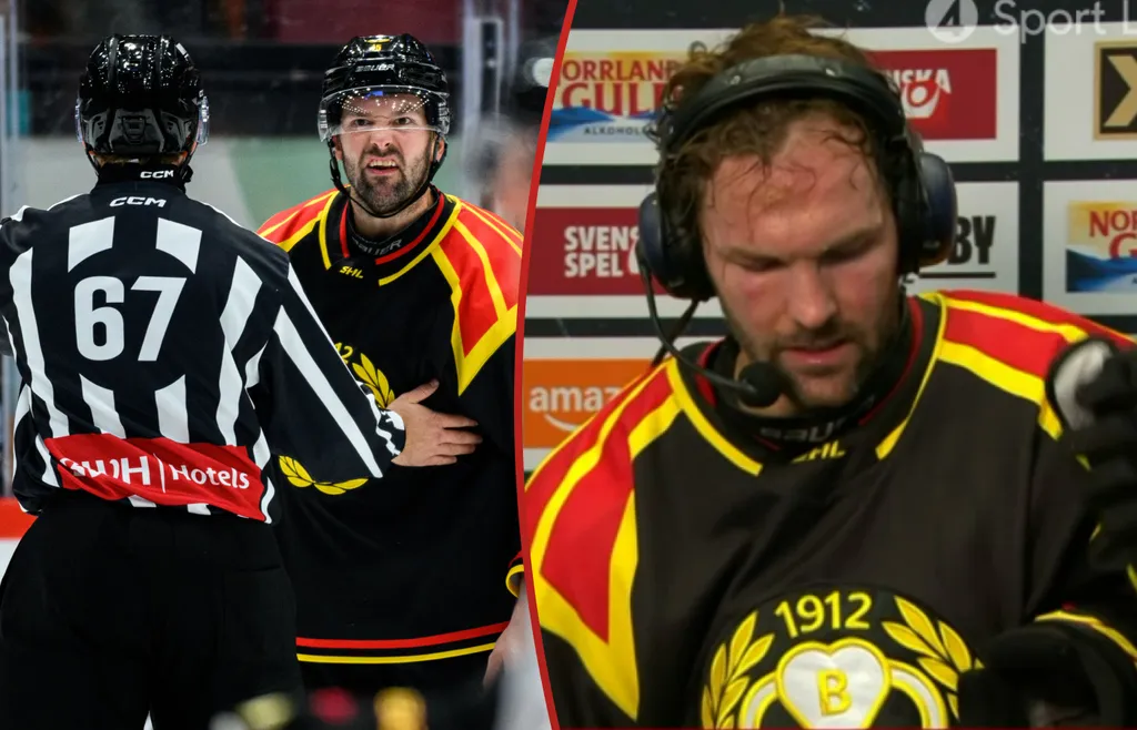 Simon Bertilsson är frustrerad efter Brynäs första förlust på hemmaplan.