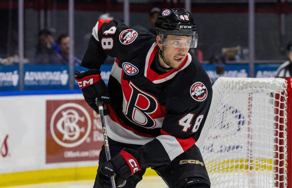 Filip Roos kommer från en lärorik säsong i AHL med Belleville