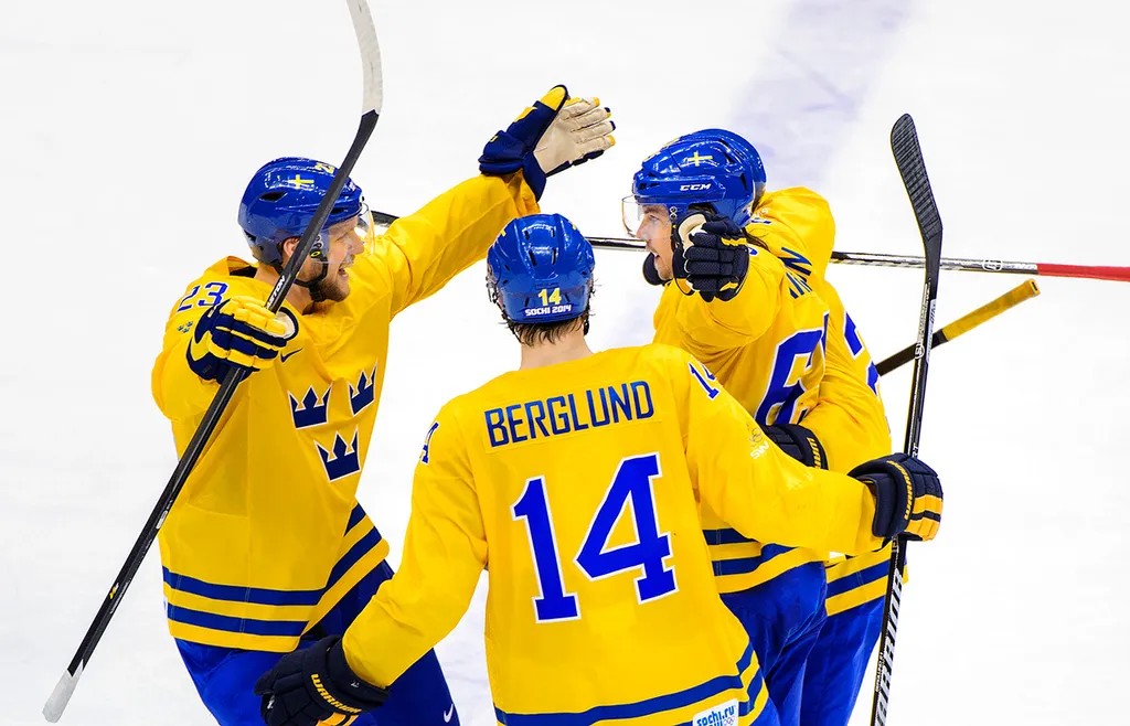 Jubel när Erik Karlsson avgör OS-semifinalen