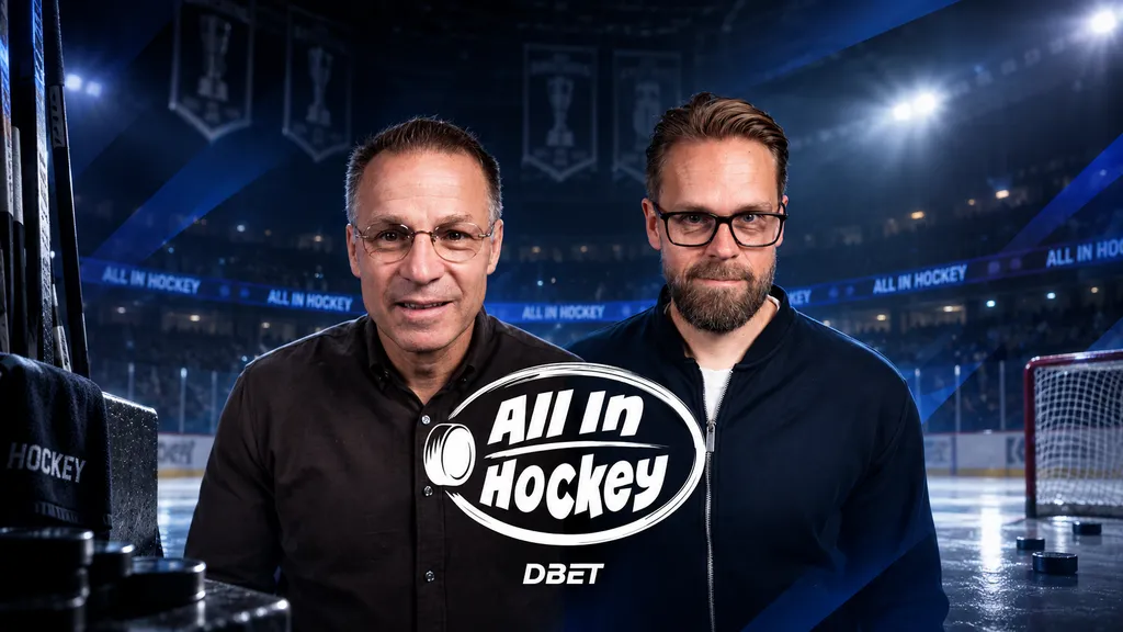 Mike Helber och Uffe Bodin leder All In Hockey. Foto: DBet