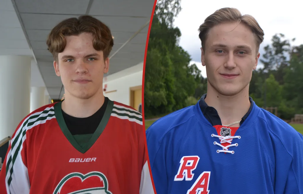 Ebbe Lundberg och Rasmus Larsson är två av Hudiksvalls nyförvärv till nästa säsong.