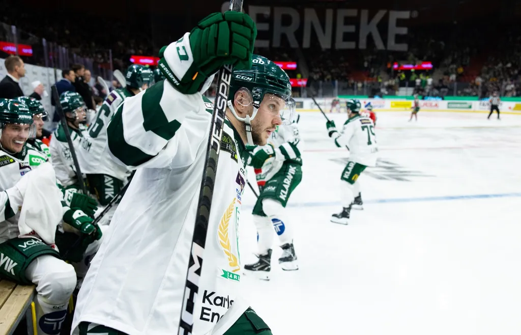 Thedor Lennström, här i Färjestads färger