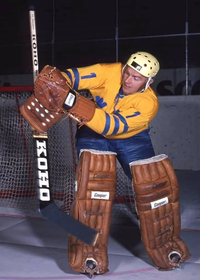 Leif Holmqvist spelade många matcher i Tre Kronor.