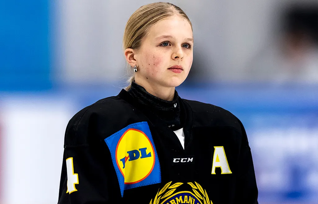 Ebba Hesselvall under TV-pucken