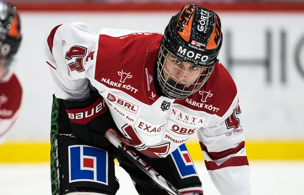 Niklas Aaram-Olsen är nästa stora norska talang som är på väg att väljas i NHL-draften. 