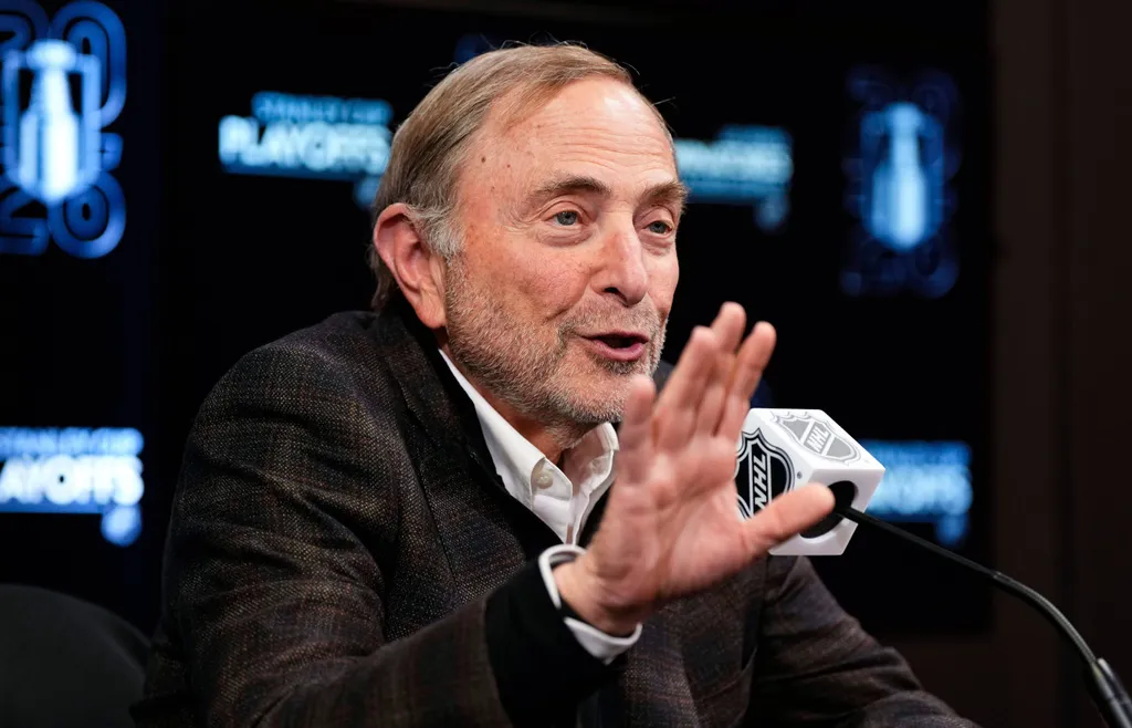 NHL:s kommissionär Gary Bettman. 