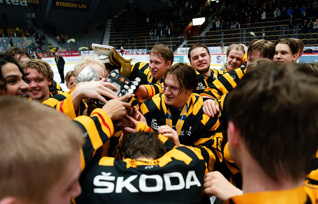 Skellefteå firar J20-guldet 2024