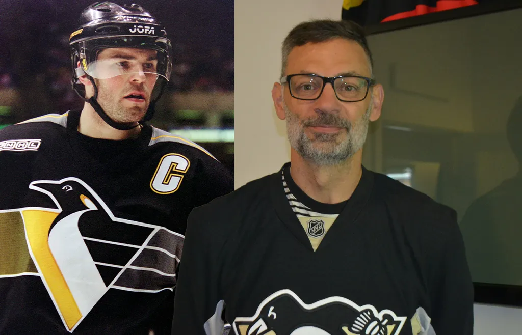 Jagr var kapten och poängkung i Penguins 1999/00.