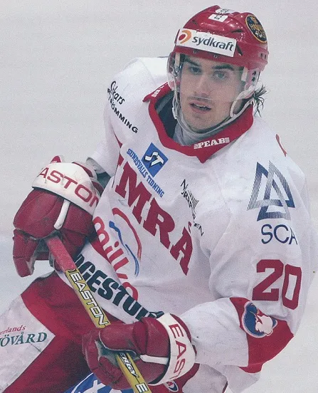 Henrik Zetterberg i Timrå. Arkivbild.