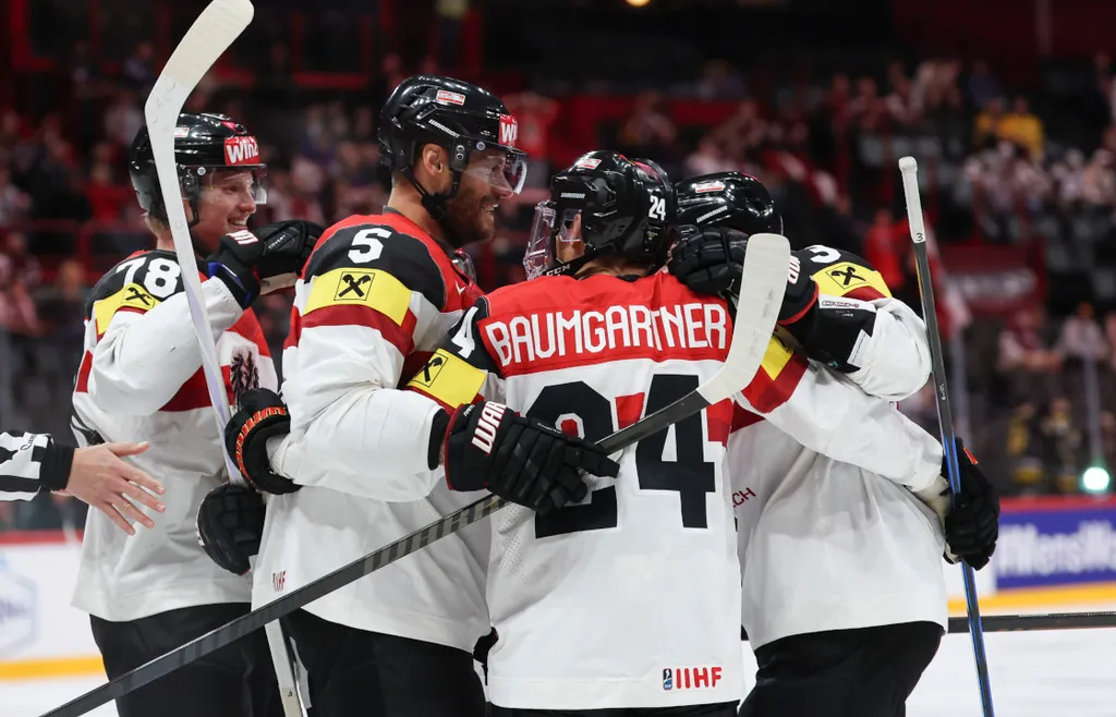 Österrike är klara för kvartsfinal i hockey-VM
