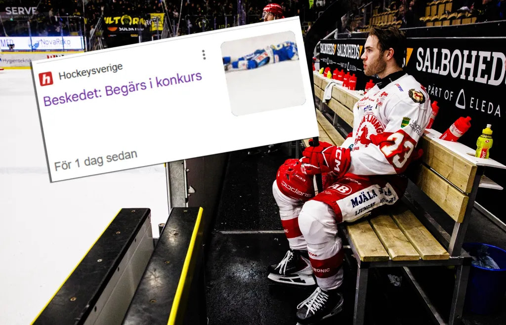 Anton Gradin är i en jobbig sits.