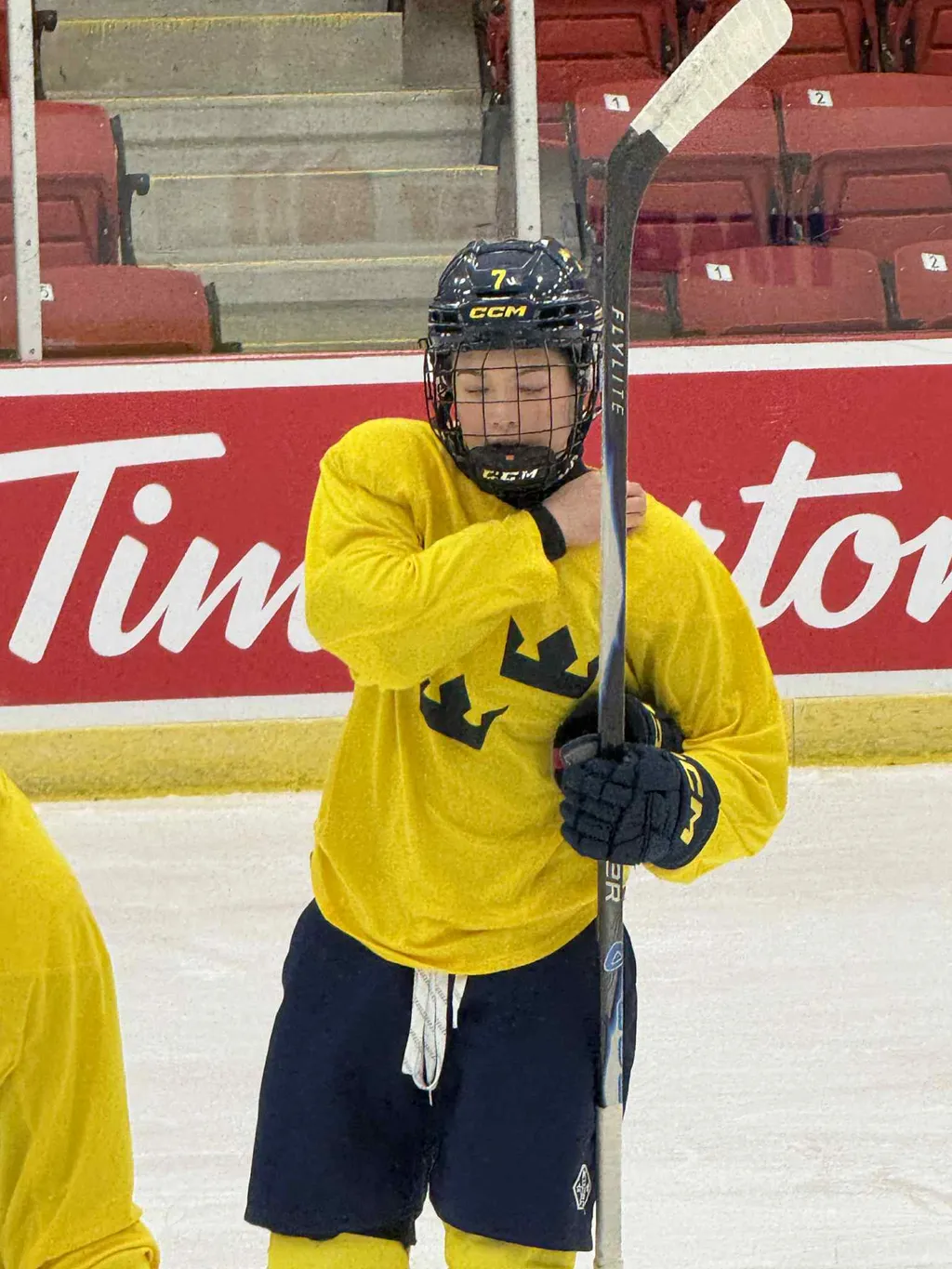 Ebba Westerlind spelade JVM förra året också