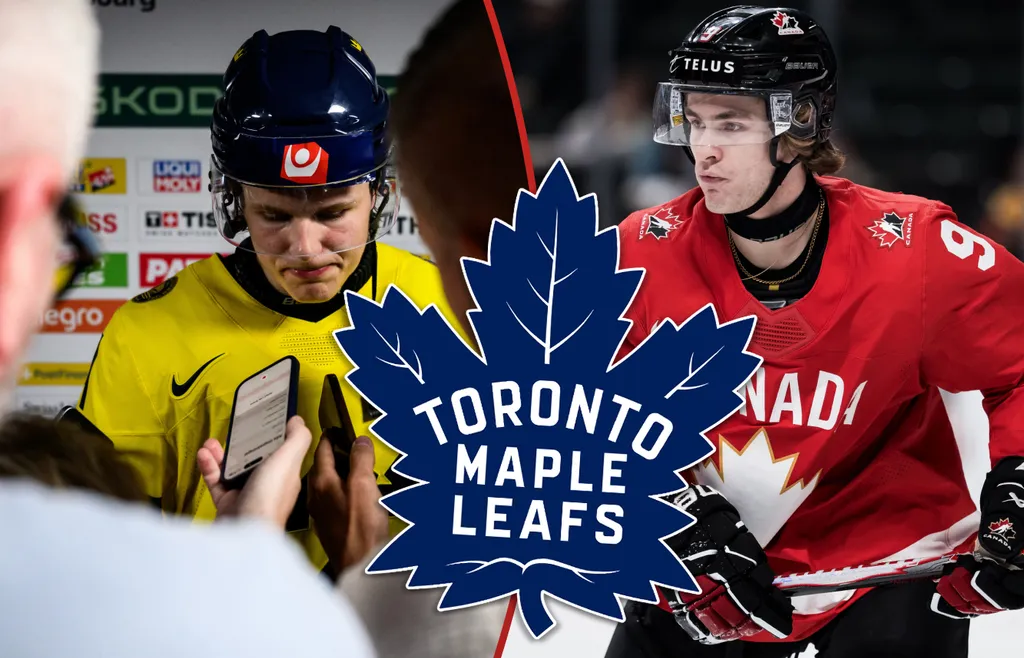 Toronto Maple Leafs uppges välja Gavin McKenna i stället för Ivar Stenberg.