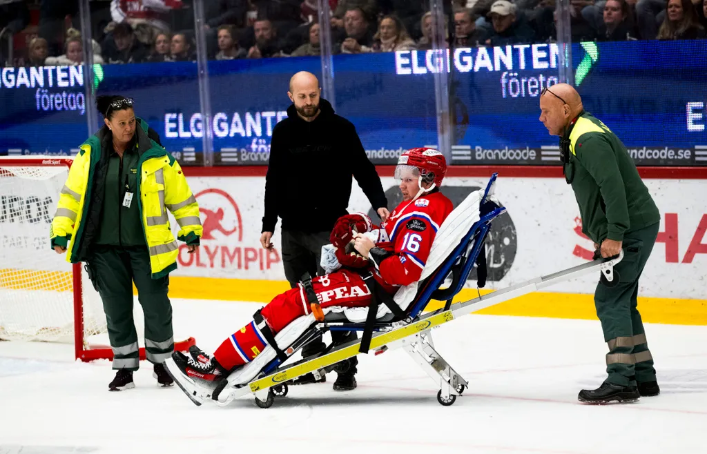 Lukas Pilö ådrog sig en tuff skada i början av oktober.