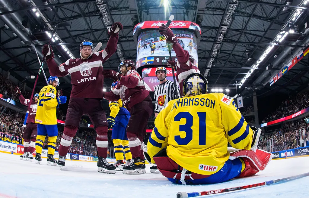 Lasse Johansson ser Lettland fira i VM-kvartsfinalen 2023