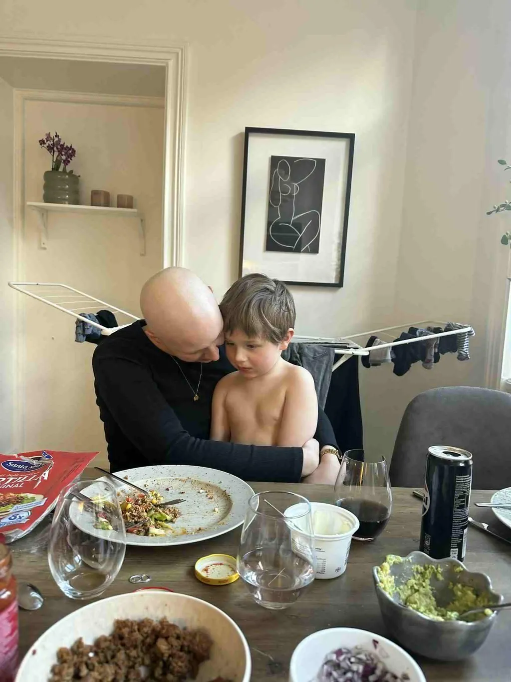 Gabriella med sonen Vincent. Foto: Privat
